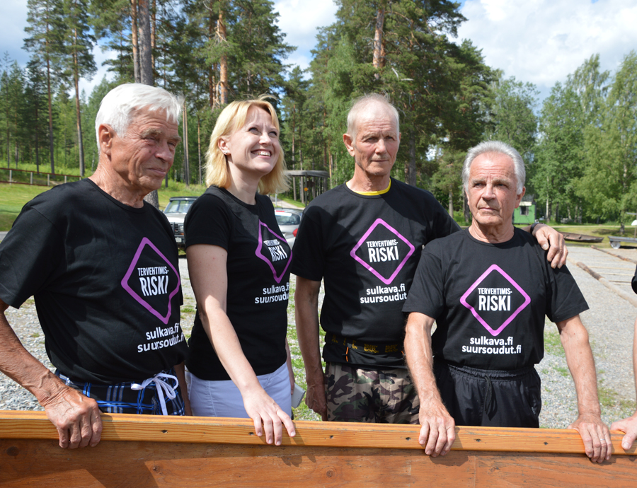 Kolme miestä mukana kaikissa souduissa - Sulkava-lehti